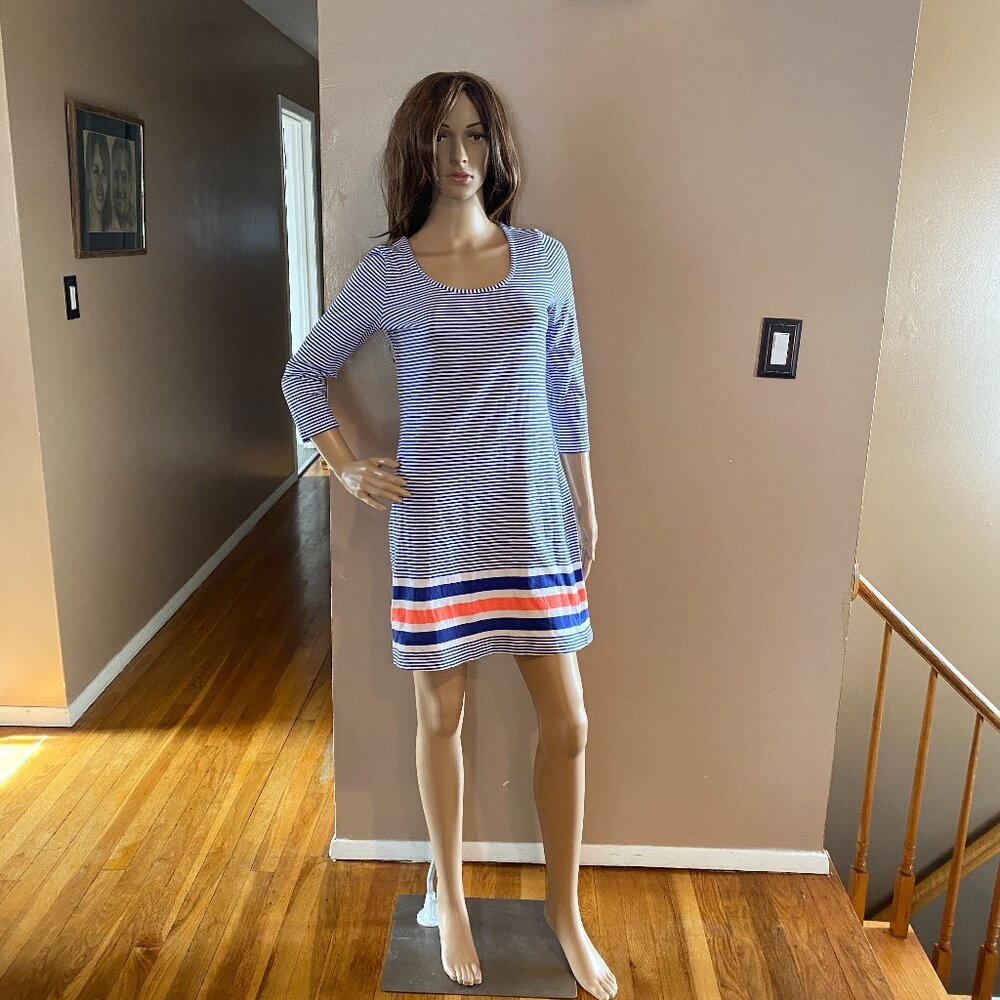 Lilly Pulitzer Striped 3/4 Sleeve dress Size S